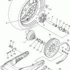 RAIDER S-XV19CSX-B/XV19CSXC-B Заднее колесо