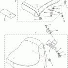 V STAR 1100 CUSTOM-XVS11XC-B/XVS11X-B Сидение