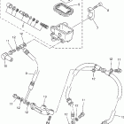 V STAR SILVERADO-XVS11ATXC/XVS11ATX Главный тормозной цилиндр,передний