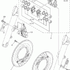 RAIDER S-XV19CSX-B/XV19CSXC-B Передний тормозной суппорт