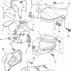 V STAR 650 CLASSIC CA-XVS65AWC/XVS65W-B Боковая панель