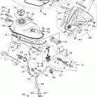 XT250X/XT250XC Топливный бак