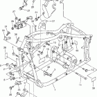 V STAR 650 MIDNIGHT CUSTOM-XVS65XC-B/XVS65X-B Рама
