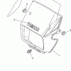 TW200X/TW200XC Обтекатель 1