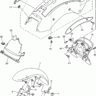 V STAR 1100 CUSTOM-XVS11X/XVS11XC Крыло