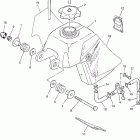 PW50X Топливный бак