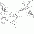 TTR125LX Выхлопная система