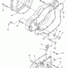 YZ450FX Крышка картера двигателя