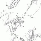 YZ250X1 Боковая панель