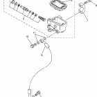 V STAR 650 MIDNIGHT CUSTOM-XVS65XC-B/XVS65X-B Главный тормозной цилиндр,передний