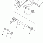 XT250X/XT250XC Вал переключения