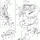 V STAR 650 MIDNIGHT CUSTOM-XVS65XC-B/XVS65X-B Топливный бак