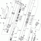 YZ450FX Передняя вилка