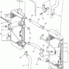 YZ250FW Радиатор и Патрубки