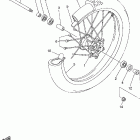 YZ250FT Переднее колесо