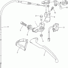 YZ450FW Рулевые переключатели