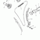 YZ450FW Цепь механизма газораспределения