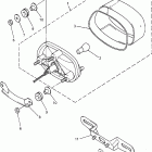 YZF600 Фонарь задний
