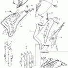 YZ450FW Боковая панель
