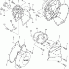 YZF-R6 Крышка картера двигателя