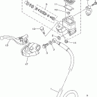 YZ85 Главный тормозной цилиндр,передний