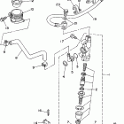 YZ85 Задний торм цилиндр