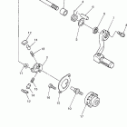 WR450FW Вал переключения