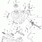 YZ450FW Топливный бак