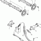 YZF600 Цепь механизма газораспределения