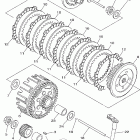 YZ85 Сцепление