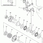 YZ250 Регулятор,вед .звезда