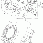 WR450FW Передний тормозной суппорт