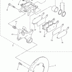 YZF-R6 Задний суппорт тормозной