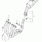 YZF600 Выхлопная система