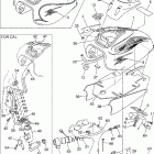 V STAR 650 CLASSIC CA-XVS65AWC/XVS65W-B Топливный бак