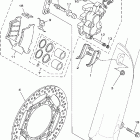 YZ250T1 Передний тормозной суппорт
