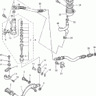 YZF600 Задний торм цилиндр