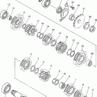WR450FW Трансмиссия