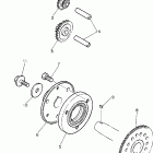 YZF600 Муфта стартера