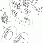 YZF600 Передний тормозной суппорт