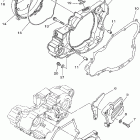 YZ250T1 Крышка картера двигателя