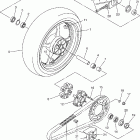 YZF-R6 Заднее колесо