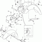 V STAR 1300-XVS13AWC/XVS13AW Крыло