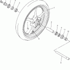 YZF-R6 Переднее колесо