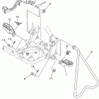 YZ85 Подножки