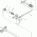 YZF600 Вал переключения