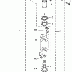 YZ125V Задняя подвеска
