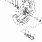 YZF600 Переднее колесо