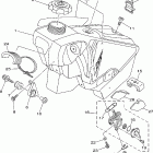 YZ125W1 Топливный бак