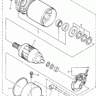 YZF600 Стартер электрический